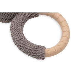 Jollein 101-007-67078 Rattle / Teether Bear Grey/Brown