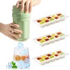 Ice Cube Easy-Release Tools with 3 Pack Ice Cube Trays