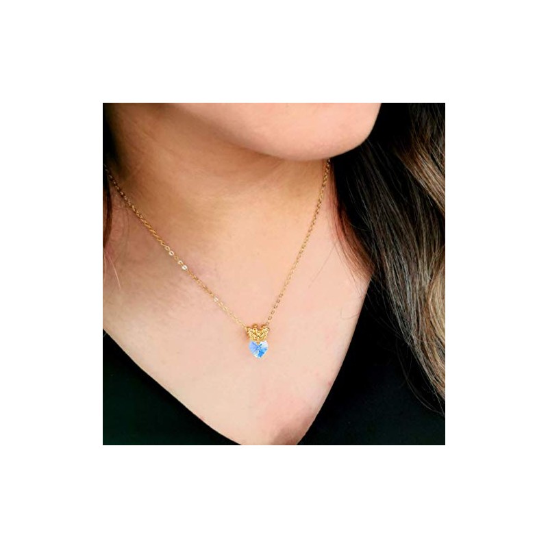 Tutti Joyeria - Collar de Princesas con Corona y Cristal