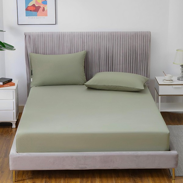 Grounding Fitted Sheet with Grounding Cord, Earthing Sheets for Bed