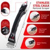 Silicone Caulking Tool Kit, Caulk Remover Tool, Putty Knife Scraper,