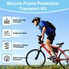 S/M/L/XL Bicycle Frame Protector Set, 4 Pieces Bicycle Frame Protector
