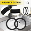 GIDDS-710001 No Putty Sink Gasket fit for sink drains,Sink Seal