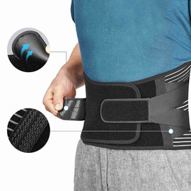 Pressurized Waist Protection Belt Fitness Breathable Sports Waist Protection Strength Lumbar Support Girdle for Women and Men