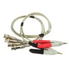 TuToy LCR Meter Test Leads/Clip Cable/Terminal Kelvin Probe Wires with
