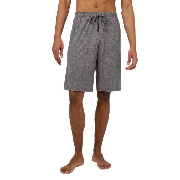 32 Degrees Cool Mens Knit Wicking Lounge Sleep Short, Heather
