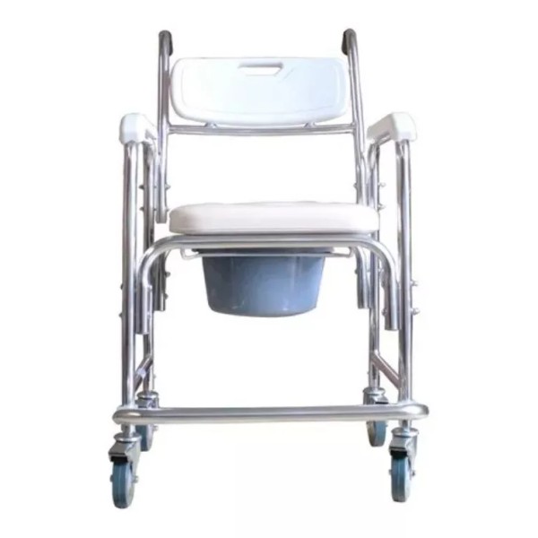 S360 Silla Para Baño Discapacitados 3 En 1 Ducha Comodo Wc Ruedas