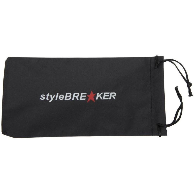 styleBREAKER Unisex 09020037 Mirrored Aviator Sunglasses Tinted with Spring Hinge