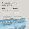 Lantern Press 36x54 Inch Giclee Print, Snoqualmie Pass, Washington, Retro