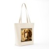 CafePress Dachshund 9L007D 15 Tote Bag Reusable Natural Beige Canvas