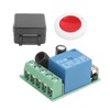 DC12V 433MHz Single Channel Relay Remote Control Wireless Switch Receiver