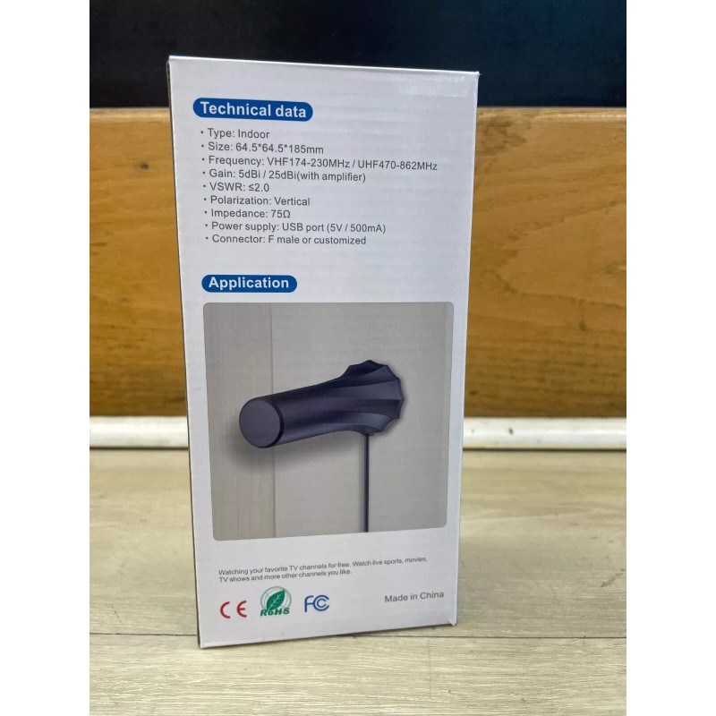 digital tv antenna High Gain Magnetic Base Brand New