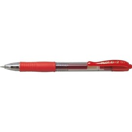 Pilot G2 07 Gel Ink Ballpoint Pen - Medium, Red