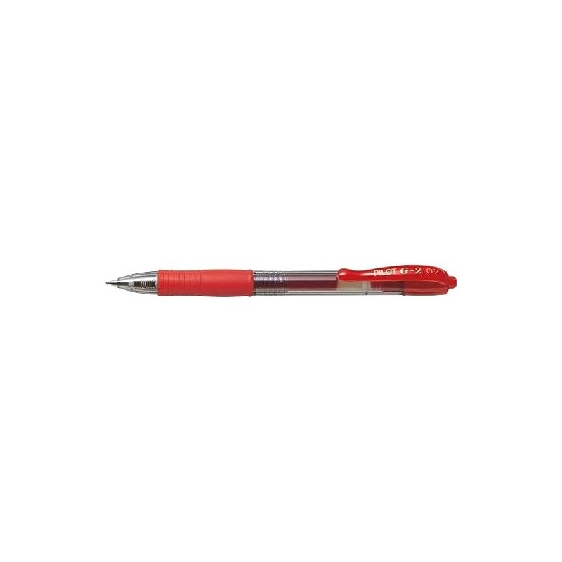 Pilot G2 07 Gel Ink Ballpoint Pen - Medium, Red