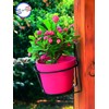 Louis Moulin Wall Mounted Hammered Flower Pot Saucer 16-18cm