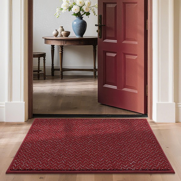COSY HOMEER-Door-Mat 24"x36" Non Slip Absorbent Entryway Rugs Dirt Trapper