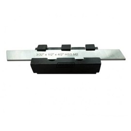 Adjustable Center Height Parting Cut Off Tool Holders for Metal Lathe Machines Shank 10 mm, Blade 1/2" Wide