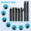 Indexable Lathe Turning Tool 5/8" 16mm Shank 21PCS Kit-7PCS Metal