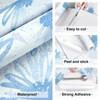 Skyblur Blue and White Floral Peel and Stick Wallpaper Modern