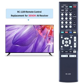 RC-1189 Replacement Remote Control Suitable for Denon AV receiver Compatible with AVR-X1100W AVR-X1200W AVR-X1300W