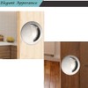 Bestgle 4pcs Recessed Door Pull Flush Finger Pulls Handle Pocket
