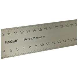 Hedue Walnut 300 mm Blade 45 mm Stainless Steel Framing Square A030