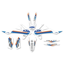 Enjoy MFG Graphics - Compatible Fit for 2016-2018 KTM SX-SXF 125-450 ICON Motocross Graphics Dirt Bike Graphic Decal