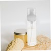 Healeved 2pcs Clear Refillable Foaming Pump Bottles for Hand Soap