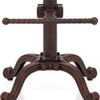 BOKKOLIK Industrial Bar Stools-Swivel Tractor Seat-Bar Height Adjustable 23-31inch-Kitchen Island