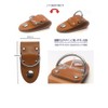[highstyle] Tochigi Leather Belt Loop Keychain, Men's, Women's, Made in