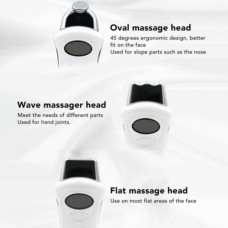 Microcurrent Skin Beauty Machine 3 Gears Remove Dirts Improve Circulation