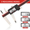 VINCA IP54 Grade Digital Caliper, DCLA-1205 12 Inch/300mm, Inch/Millimeter/Fraction Conversion,