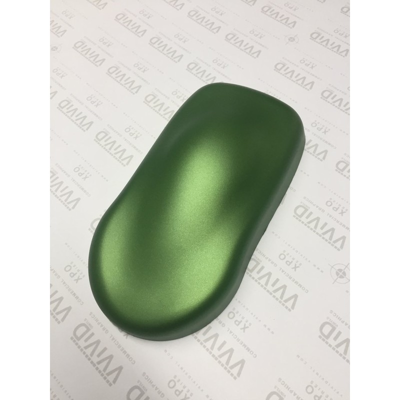 VViViD+ Matte Metallic Green (Ghost) Vinyl Wrap Roll (6ft x