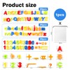 Magnetic Letters and Numbers for Kids, 80 Pieces Educational Toys,