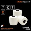 d3 Light Rip EAB Spandex Bandage Hand-Tearable Black 50mm x