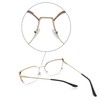 COVESATO Oversized Metal Frame Reading Glasses for Women,Fashion Cat Eye