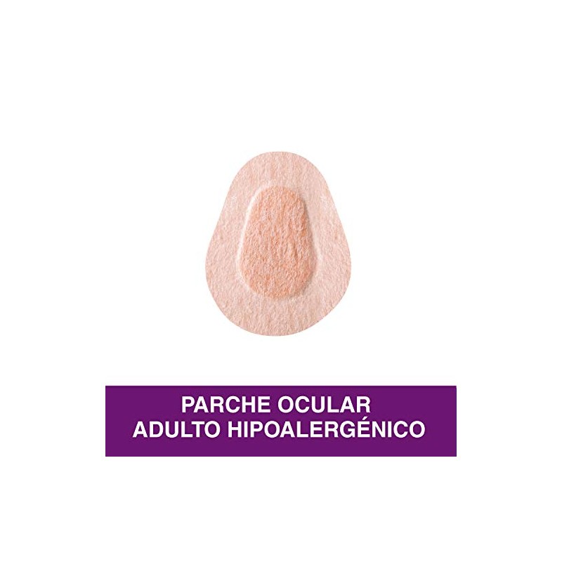NEXCARE 3M Opticlude Parche Ocular Sin Látex Color Marrón 20
