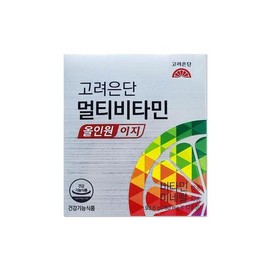 SellerHub 고려은단 종합비타민 올인원 이지 780mg 120정/mjc (S35401784) Korea Eundan All-in-One Multivitamin Easy 780mg 120 Tablets/mjc (S35401784)