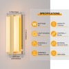 Aoceley 10000mAh Rechargeable Led Wall Sconce with Remote,3000K-6000K Stepless Dimmable