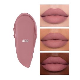 Erinde Lápiz de Labios Mate para Mujer, Lápiz Labial de Larga Duración y Resistente al Agua, Lápiz Labial Cremoso y Pigmentado, con Punta que no se Pe