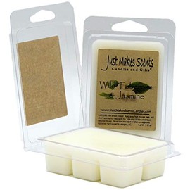 Just Makes Scents 2 Pack - Wild Tuberose & Jasmine Scented Soy Wax Melts | Long Lasting Tuberose & Jasmine Fragrance Wax Cubes | Hand Poured in The USA Candles & Gifts