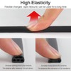 Benory New Upgrade 19.7Ft Silicone Weather Stripping Door Seal, 4-Layer
