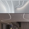 Spotless Plaster in Recessed Flexible Drywall LED Channel Fully Bendable