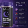 Twin Pack Natural Sleep Support Gummies for Adults - Formula