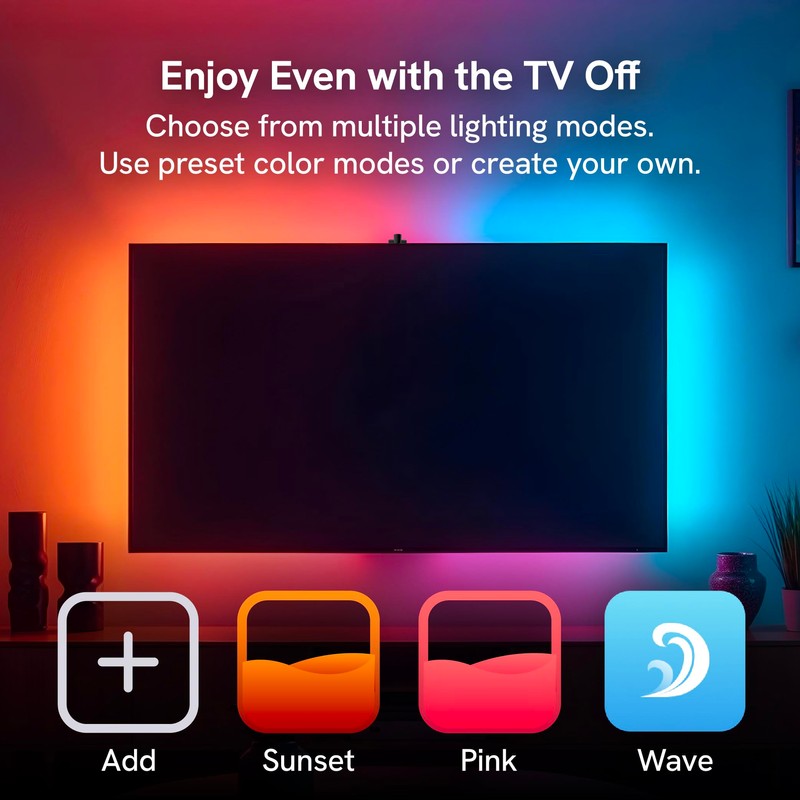Aura Labs Smart TV Backlight Sync to Screen for 70-85