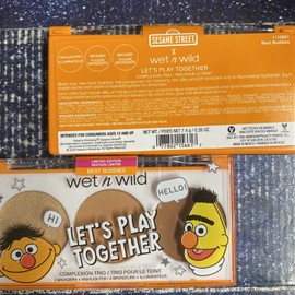 wet n wild 2 X Wet N Wild Sesame Street Let's Play Together Complexion Trio Best Buddies