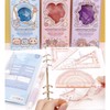 4 Pieces Flexible Ruler Set 15cm/6inch Plastic Ruler Straight Ruler