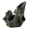 Aquarium Resin Wood Trunk Ornament, Artificial Resin Tree Trunk for