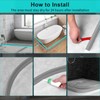 Hi-Na 3ft/5ft/6ft/8ft10ft Collapsible Shower Threshold Water Dam Water Barrier for
