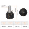 sourcing map 20pcs Knurled Clamping Knobs Thumb Screws M5 x